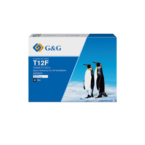 Compatible Epson T12F1 Black Extra High Capacity Ink Cartridge C13T12F140