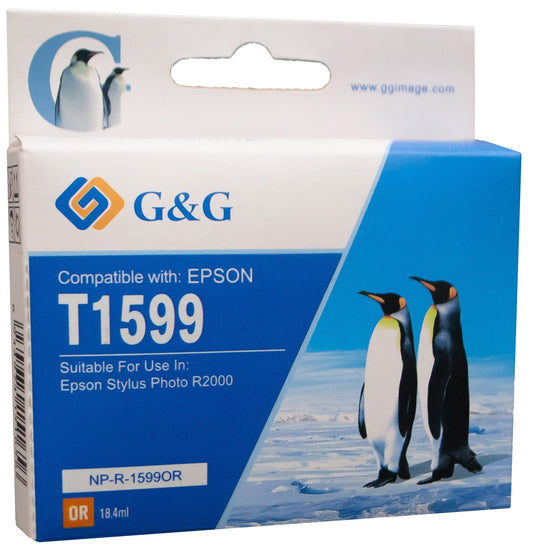 Compatible Epson G+G T1597 Red Ink Ctg C13T159740