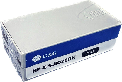 Compatible Epson G+G SJIC22BK C33S020577 Black Inkjet