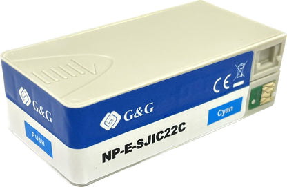 Compatible Epson G+G SJIC22C C33S020581 Cyan Inkjet