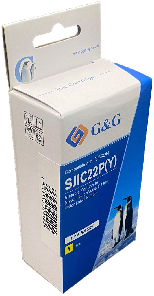 Compatible Epson G+G C33S020582 Magenta Ink Ctg SJIC22M