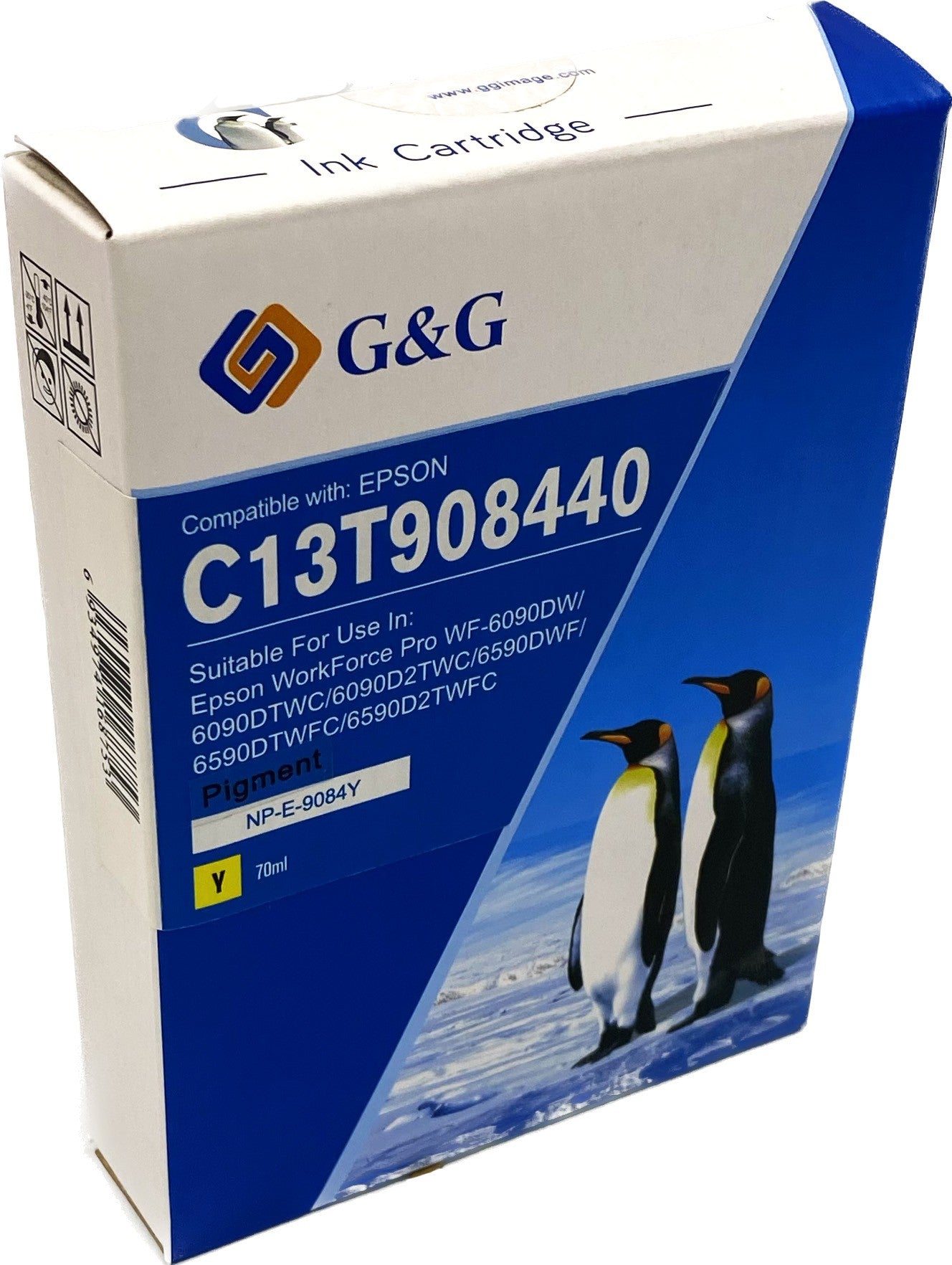 Compatible Epson T9084 Yellow Hi Cap C13T908440 Inkjet