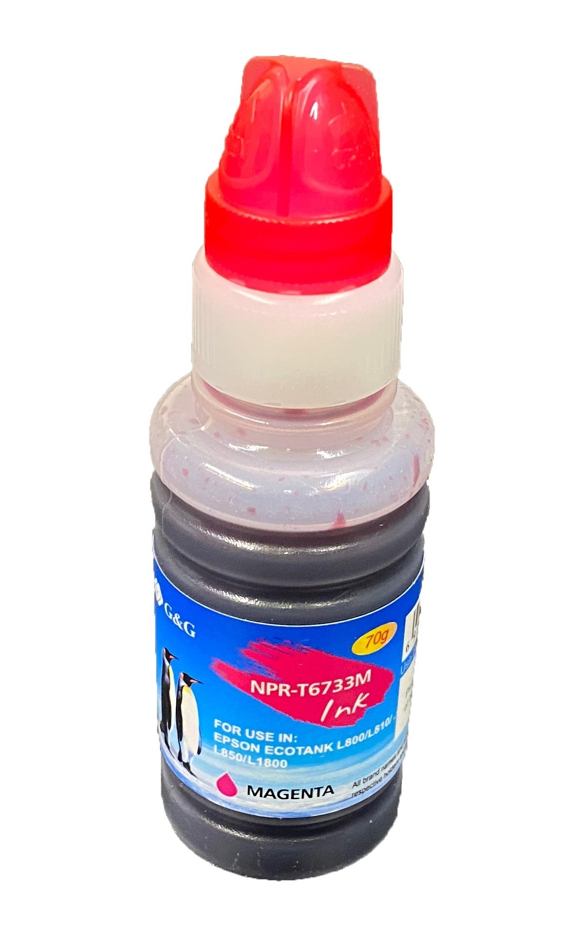 Compatible Epson  C13T67334A Magenta Ink Bottle