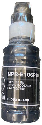 Compatible Epson  106 Ecotank Photo Black Ink Bottle C13T00R140