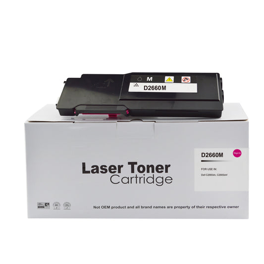 Compatible Dell C2660 Cyan Hi Cap Toner 593-BBBT