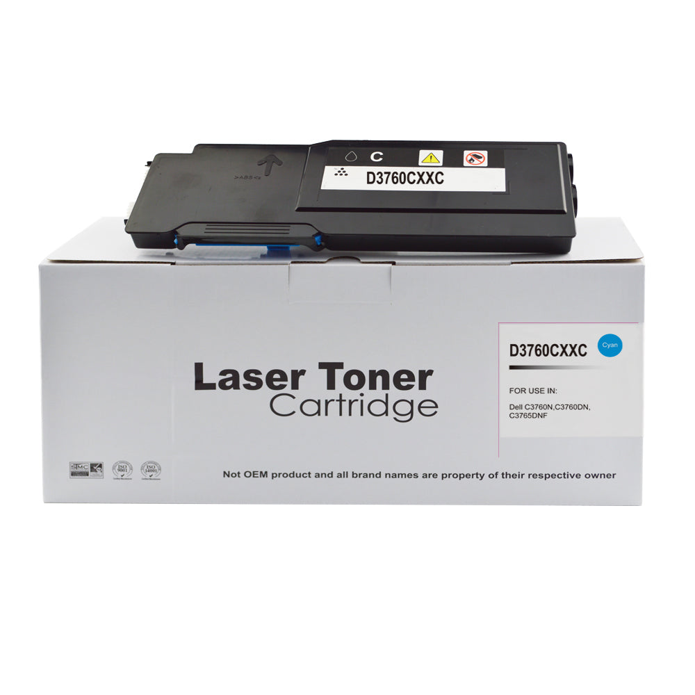 Compatible Dell C3760 Extra Hi Yield Black Toner DE-3760HBK 593-11119