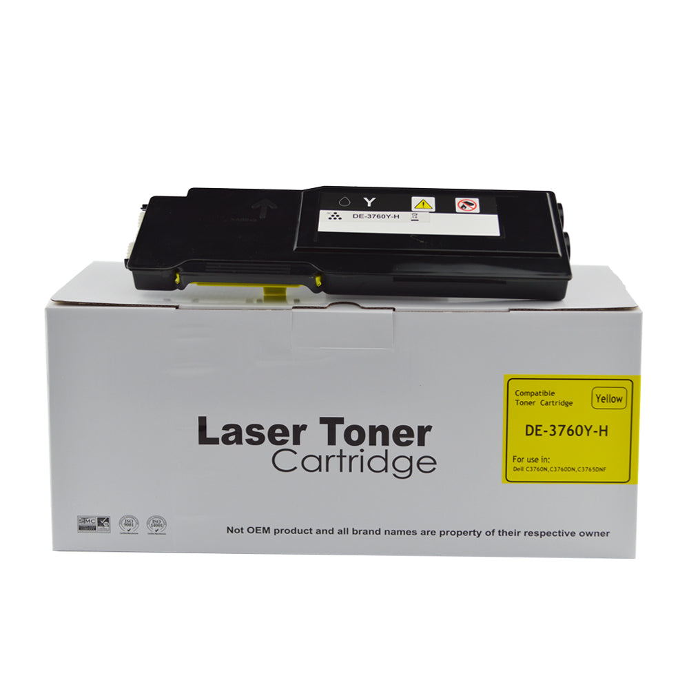 Compatible Dell C3760 Extra Hi Yield Magenta Toner DE-3760HM 593-11121