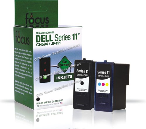 Remanufactured Dell 592-10275 Black JP-451 CN594 Inkjet