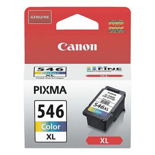 OEM Canon CL-546XL High Capacity Tri-Colour Ink Cartridge 8288B001