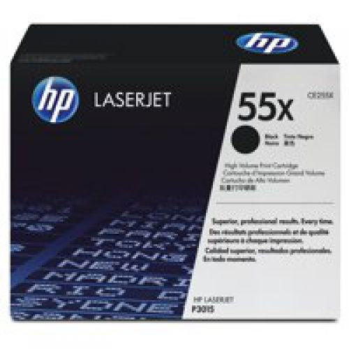 HP CE255X (55X) Black Toner