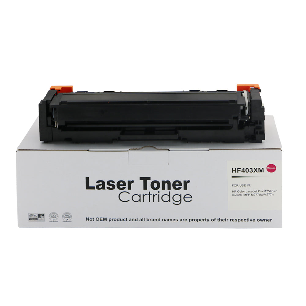 Compatible HP CF401X Cyan Hi Yld Toner also for HP 201X