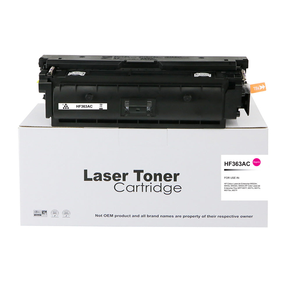 Compatible HP CF362A Std Yld Yellow Toner Ctg also for 508A