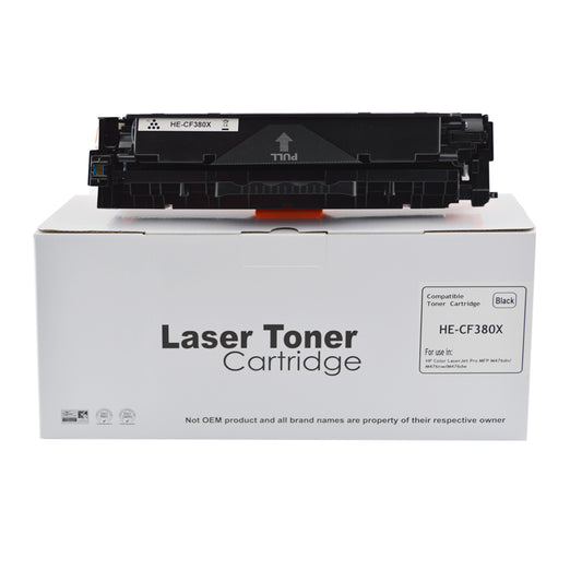 Compatible HP LJ Pro M476 CF380A  Std. Black Toner also for 312A