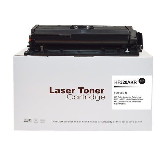 Remanufactured HP M651 CF330X Hi Yield Black Toner also for 654x