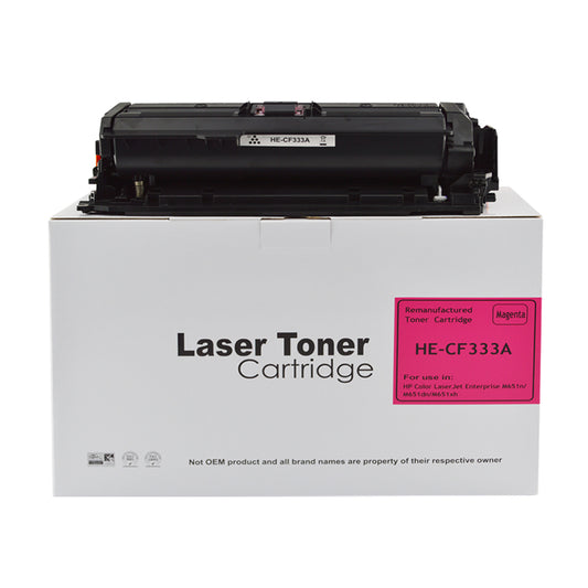Remanufactured HP M651 CF331A Cyan Toner also for 654A