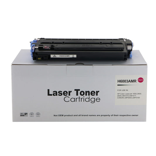 Remanufactured HP Laserjet 2600 Cyan Q6001A Toner also for Canon EP707C
