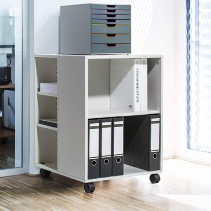 Durable Open Multi Trolley Grey