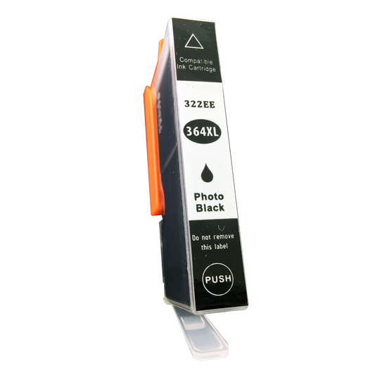 Compatible HP Photosmart D5460 Hi Yld Black Ink Ctg CB321 No 364XLBK also for CN684 [364XL BK(CN684EE)]