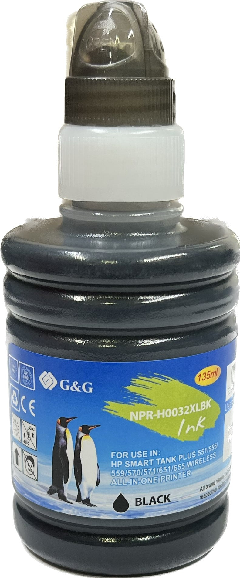 Compatible HP  1VV24AE 32XL Black Ink Bottle