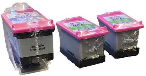Remanufactured HP G+G 3YM63AE Hi Cap Eco Saver Tri Colour Ink Cartridge 305XL (1 Printhead + 3 Tanks) - Cannot use in "e" suffix printers WHILE STOCK LASTS