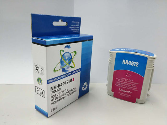 Compatible HP Designjet 500 Cyan Ink C4911A Ctg No 82