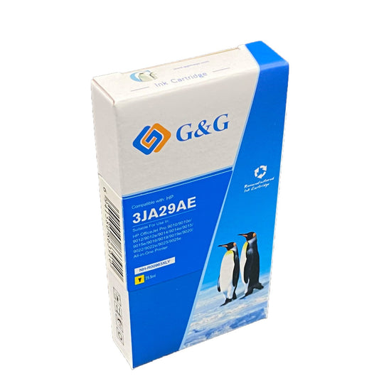 Remanufactured HP G+G 3JA28AE 963XL Magenta Ink Ctg - Ink Level Shown