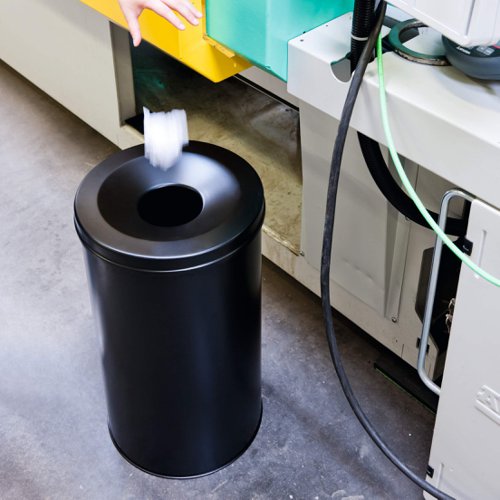 Durable SAFE Waste Bin 30L, 60L Black