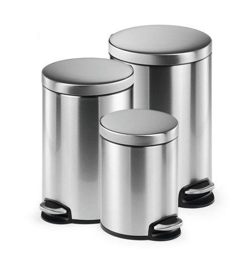 Durable Pedal Bin Stainless Steel 5L, 12L, 20L, 30L