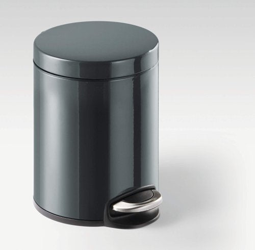 Durable Pedal Bin Round 5L, 12L, 20L Charcoal