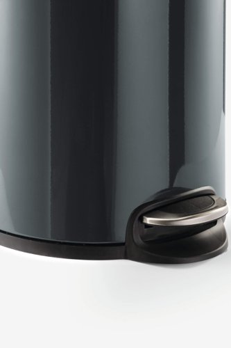Durable Pedal Bin Round 5L, 12L, 20L Charcoal