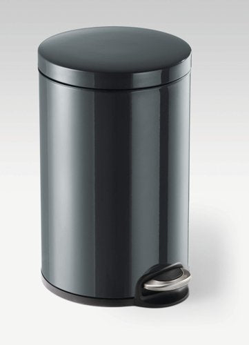 Durable Pedal Bin Round 5L, 12L, 20L Charcoal