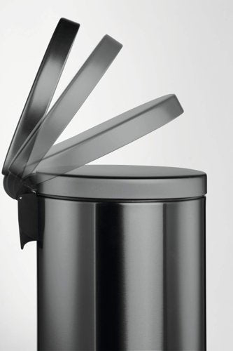 Durable Pedal Bin Round 5L, 12L, 20L Charcoal