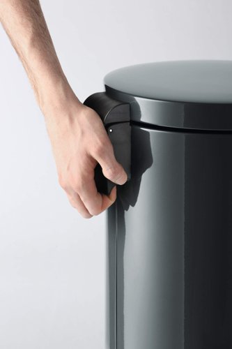 Durable Pedal Bin Round 5L, 12L, 20L Charcoal
