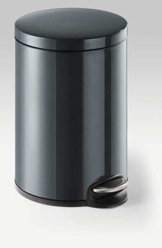 Durable Pedal Bin Round 5L, 12L, 20L Charcoal