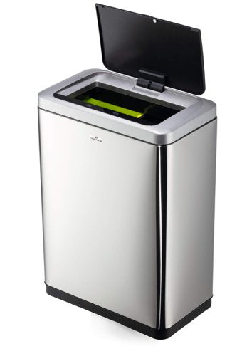 Durable NO TOUCH DUO Sensor Bin 2x20L
