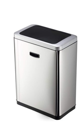Durable NO TOUCH DUO Sensor Bin 2x20L