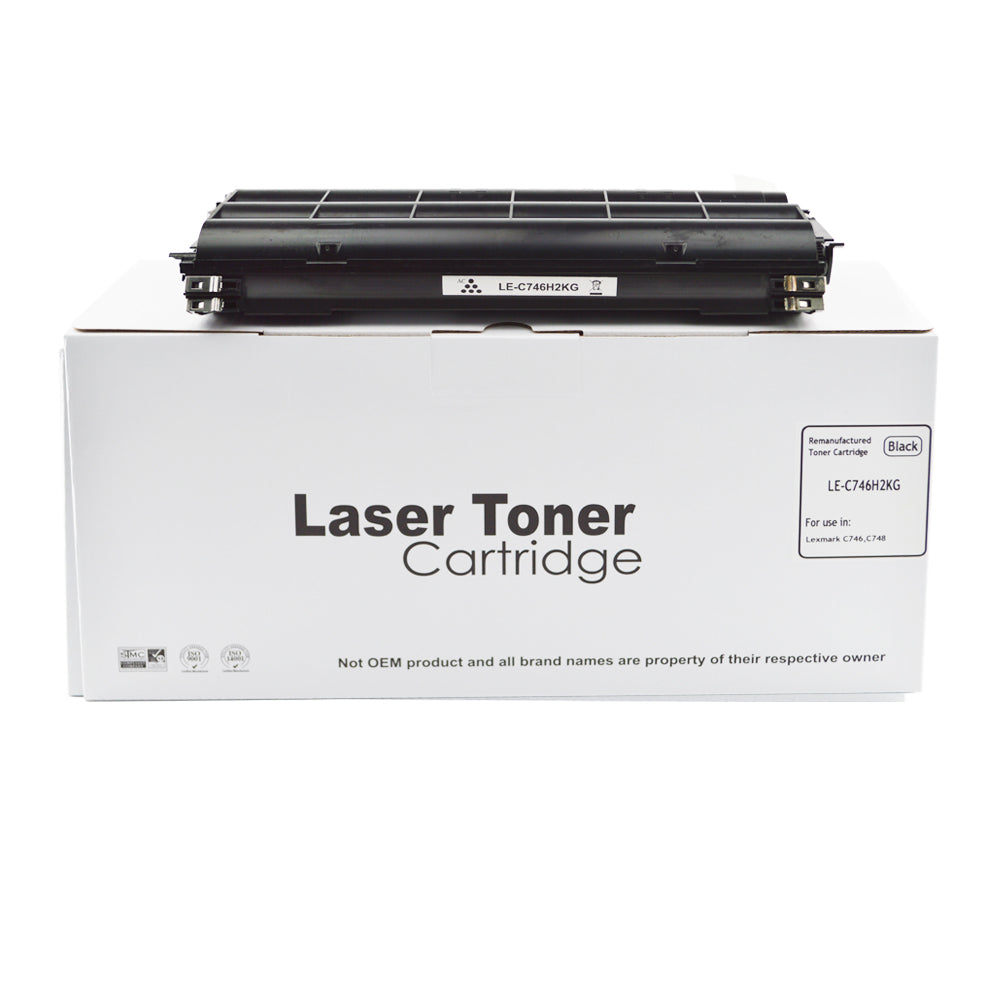 Remanufactured Lexmark C736 Hi Yld Yellow Toner C736H1YG