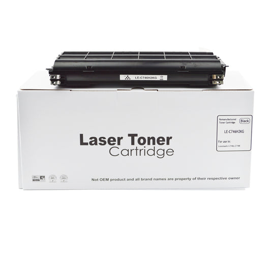 Remanufactured Lexmark C736 Hi Yld Yellow Toner C736H1YG