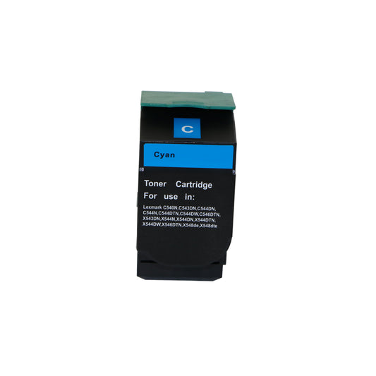 Remanufactured Lexmark C540 Cyan Toner C540H2CG