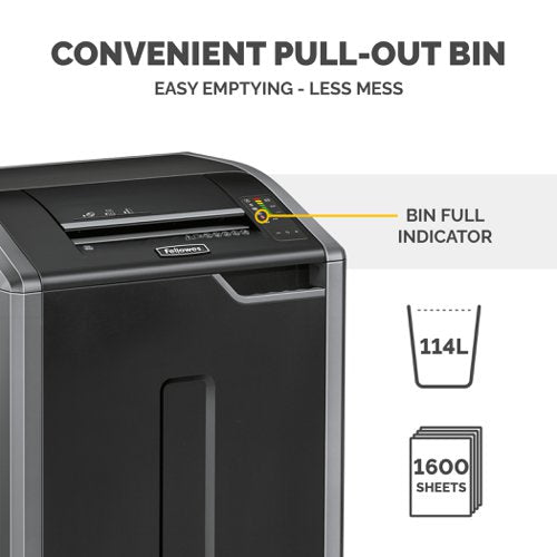 Powershred 225ci, 325ci, 425ci, 485ci Shredder (Cross Cut) 230V EU/UK