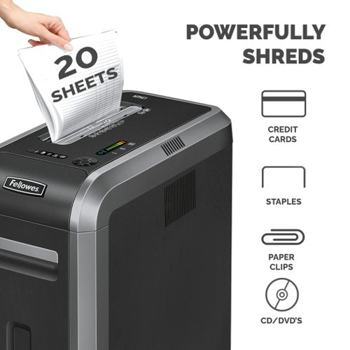 Powershred 125ci, 79ci Shredder (Cross Cut) 230V UK