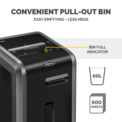 Powershred 225ci, 325ci, 425ci, 485ci Shredder (Cross Cut) 230V EU/UK