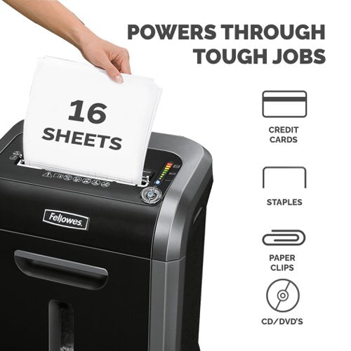 Powershred 125ci, 79ci Shredder (Cross Cut) 230V UK