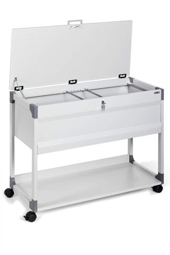 Durable MULTI TOP File Trolley 100, 200 Grey