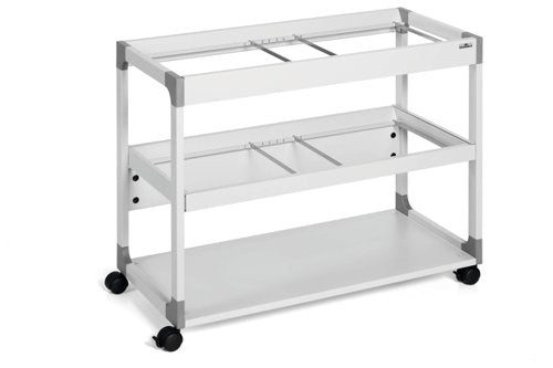 Durable MULTI TOP File Trolley 100, 200 Grey