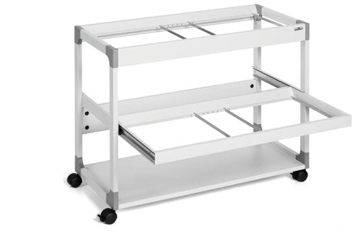 Durable MULTI TOP File Trolley 100, 200 Grey