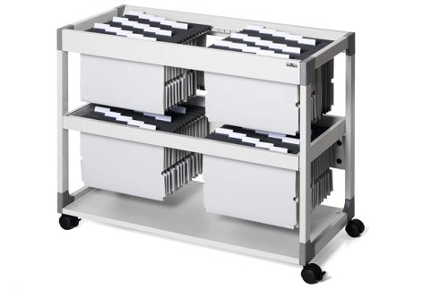 Durable MULTI TOP File Trolley 100, 200 Grey