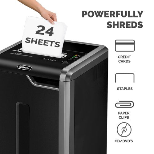 Powershred 225ci, 325ci, 425ci, 485ci Shredder (Cross Cut) 230V EU/UK