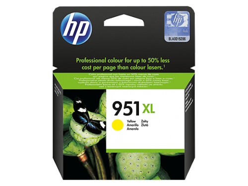 HP CN048AE (951XL) Ink Cartridge Yellow 1.5K Pages 17ml
