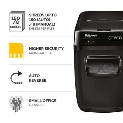 Automax 200c, 150c Shredder (Cross Cut) 230V UK